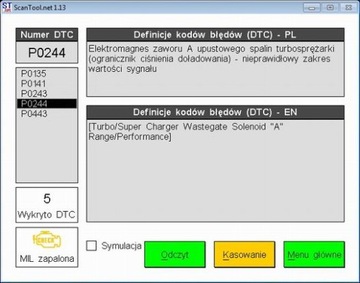 UNIWERSALNY Interfejs EuroScan 2009+ auta 96-2022+