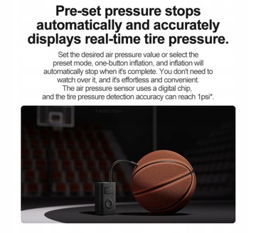 Xiaomi Mi Air Pump 2 Преемник 1S 2023 НОВИНКА