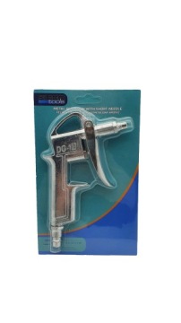 PISTOLET DO PRZEDMUCHIWANIA METALOWY KRÓTKI