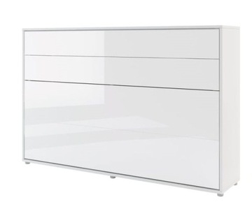 Półkotapczan BED CONCEPT BC-05 120x200biały połysk