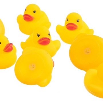 10 szt. Żółta guma do kąpieli dla dzieci Piskliwa kaczka Ducky