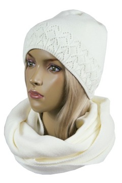 КОМПЛЕКТ ШАПКА без помпона + ЮБКА №57