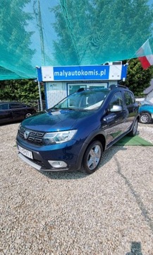 Dacia Sandero II Hatchback 5d Facelifting 0.9 TCe 90KM 2017 Dacia Sandero Stepway Dacia Sandero Step-way 900 benzyna turbo AUTOMAT