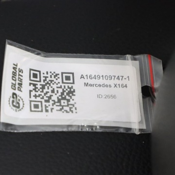 MERCEDES GL X164 SEDADLO LEVÝ PŘEDNÍ OHŘÍVAČ KŮŽE ČERNÁ