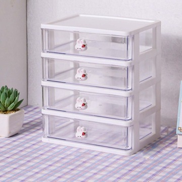 Органайзеры для ящиков для белья, 4 ящика, белые