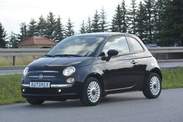 Fiat 500 II Seria 1 1.2 69KM 2014 Fiat 500 1.2 Benzyna klimatyzacja panorama gwar, zdjęcie 1