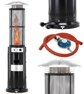 НАГРЕВАТЕЛЬНЫЙ ЗОНТИК ГАЗОВЫЙ РАДИАЦИОННЫЙ КРЫШКА 13кВт