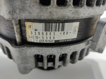 ALTERNÁTOR CADILLAC CTS II 3.6 BENZÍN 10396863 104210-5390 2007-2014