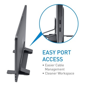 ВЕРТИКАЛЬНАЯ РЕГУЛИРУЕМАЯ ПОДСТАВКА ДЛЯ НОУТБУКА