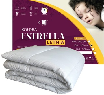 Kołdra Estrella Lato Antyalergiczna Letnia 160x200