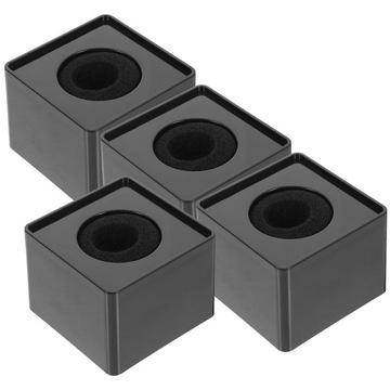 ЭТИКЕТКА ДЛЯ МИКРОФОНА БЕЛАЯ ПОДСТАВКА ФЛАГИ КУБ 4 ШТ.