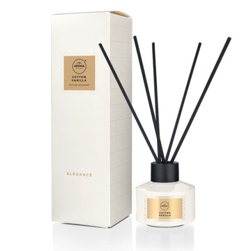 Диффузор Aroma Fragrance с ароматическими палочками Elegant Cotton и Vanilla