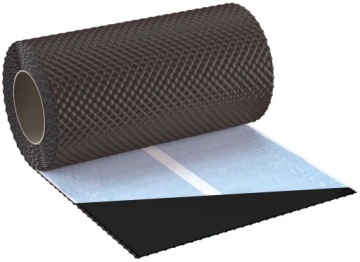 Планка для дымохода черная Eurovent Flex 3D