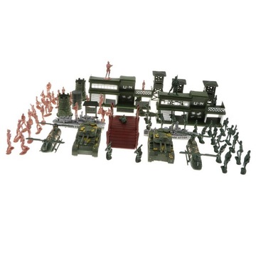 130 pcs toys soldiers figures toys