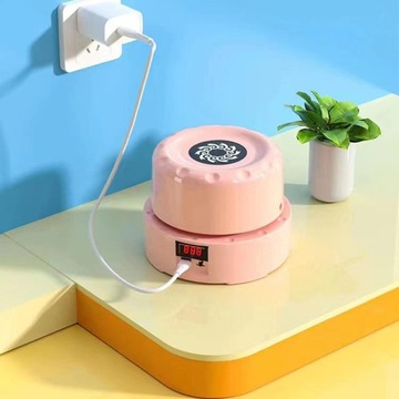 Автоматическая машина для прыжков с цифровым счетчиком для взрослых и детей с дистанционным управлением розового цвета