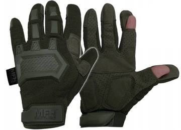 Rękawice rękawiczki taktyczne MFH Tactical Gloves Action Zielone L