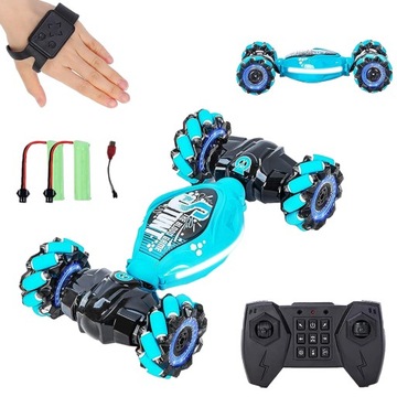 Driftowy Samochód 4WD Twist Sterowany Terenowy RC 360° Ręką Gestami + Pilot