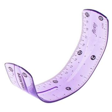 PRIMA ART LINIJKA SZKOLNA ELASTYCZNA 20 cm FLEXI