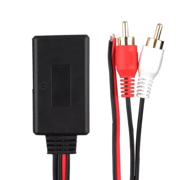 Автомобильный беспроводной музыкальный кабель 2RCA AUX, небольшой портативный, высокий