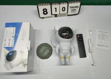 Космонавт Астронавт Звездный проектор Светодиодный лазерный проектор + пульт дистанционного управления