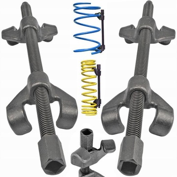 ŚCIĄGACZ DO SPRĘŻYN AMORTYZATORÓW ŚCIĄGACZE McPHERSON 380mm 2szt OUTLET