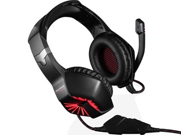ИГРОВЫЕ НАУШНИКИ С ПОЛОСНЫМ МИКРОФОНОМ - MODECOM VOLCANO MC-829 SWORD