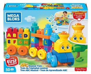 Mega Bloks Muzyczny pociąg ABC FWK22