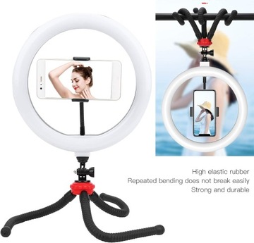 Кольцевая лампа для селфи Fill Light B 30 с регулируемым штативом для