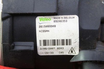 HALOGEN LEVÝ PŘEDNÍ NISSAN X-TRAIL T31