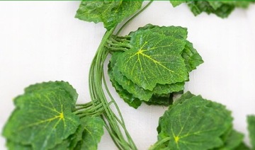 12x УКРАШЕНИЯ ПОДВЕСНЫХ РАСТЕНИЙ ИСКУССТВЕННЫЙ ПЛЮЩ 24М