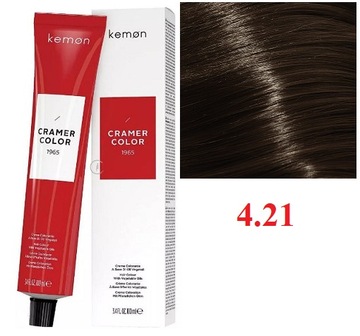 KEMON CRAMER COLOR farba do włosów 100 ml Nr 4.21