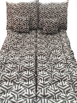2 x KOŁDRA 160x200 CAŁOROCZNA + 2 PODUSZKI