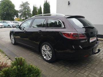 Mazda 6 II Kombi 2.0 MZR-CD 140KM 2008 Mazda 6 2.0 D 140KM Klimatronik Nawi Kamera Alu, zdjęcie 8