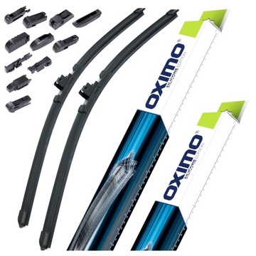 Komplet wycieraczek OXIMO na przód wycieraczki uniwersalne MT 575mm + 450mm