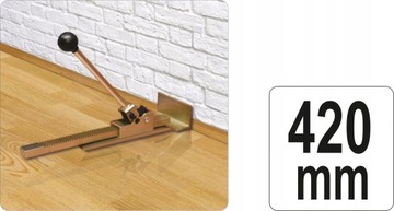 YATO PRZYRZĄD DO DOCIĄGANIA DESEK I PANELI PODŁOGOWYCH DŁ. 420mm YT-37317