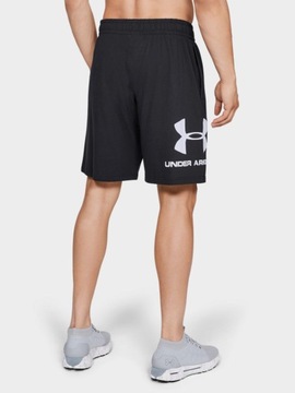 KRÓTKIE SPODENKI MĘSKIE UNDER ARMOUR SZORTY SPORTOWE BAWEŁNA 1329300-001