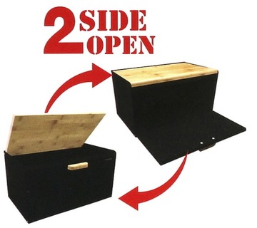 ХЛЕБ Контейнер для хлеба ХЛЕБ ДЕРЕВО 2 x КРЫШКА