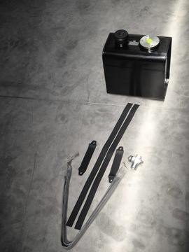 Стальной бак для гидравлического масла 127л.