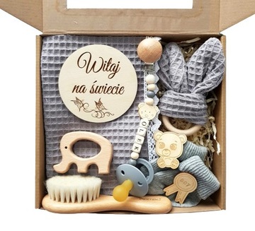 Gift Box Baby shower wafel prezent dla niemowlaka