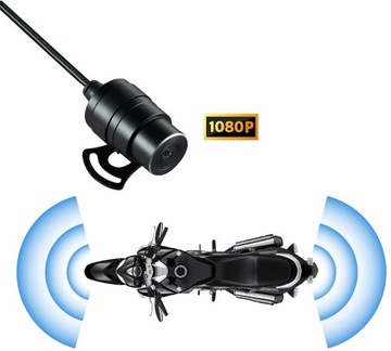 МОТОЦИКЛОВЫЙ ВИДЕОРЕГИСТРАТОР GPS WiFi FHD 1080P