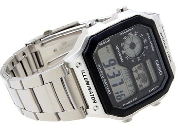 ZEGAREK MĘSKI CASIO AE-1200WHD-1A SPORT 100M TIMER