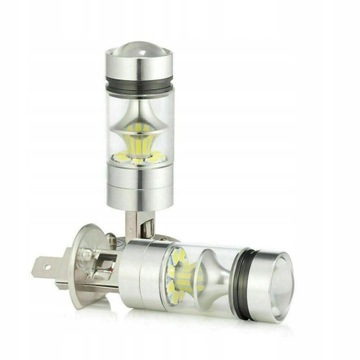 ŻARÓWKI LED H1 BARDZO MOCNE 200W 12 6000K 4000LM