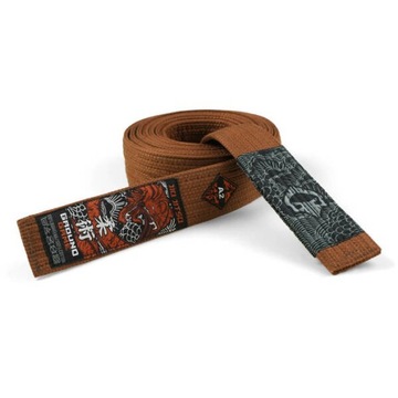 Pas do BJJ Ground Game Premium BRĄZOWY r. A2
