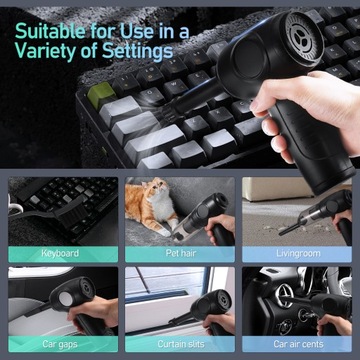 БЕСПРОВОДНОЙ МОЩНЫЙ АВТОМОБИЛЬНЫЙ ПЫЛЕСОС НА АККУМУЛЯТОРЕ