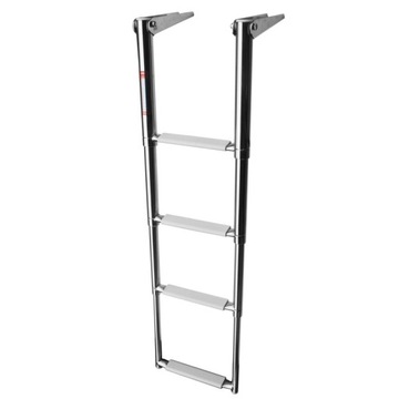 DRABINKA JACHTOWA DO ŁODZI NIEDRZEWNA 4-st. -02589