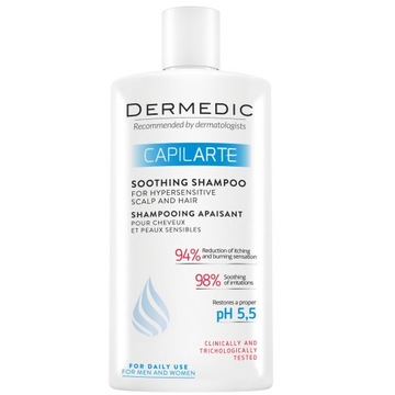 DERMEDIC CAPILARTE szampon kojący do włosów 300 ml