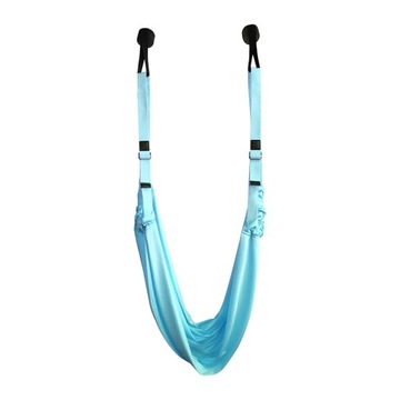 Aerial Yoga Swing Gym Strength Antigravity Yoga Inversion Sling Blue