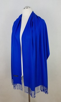 336 ELEGANT CASHMERE шарф василькового цвета