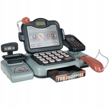 КАССА В МАГАЗИНЕ МИКРОФОН ВЕСЫ КОРЗИНА СКАНЕР ЛЕНТА