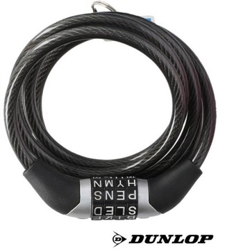 ВЕЛОСИПЕДНЫЙ ЗАМОК ВЕЛОСИПЕДНЫЙ ЗАМОК 1,2 м DUNLOP